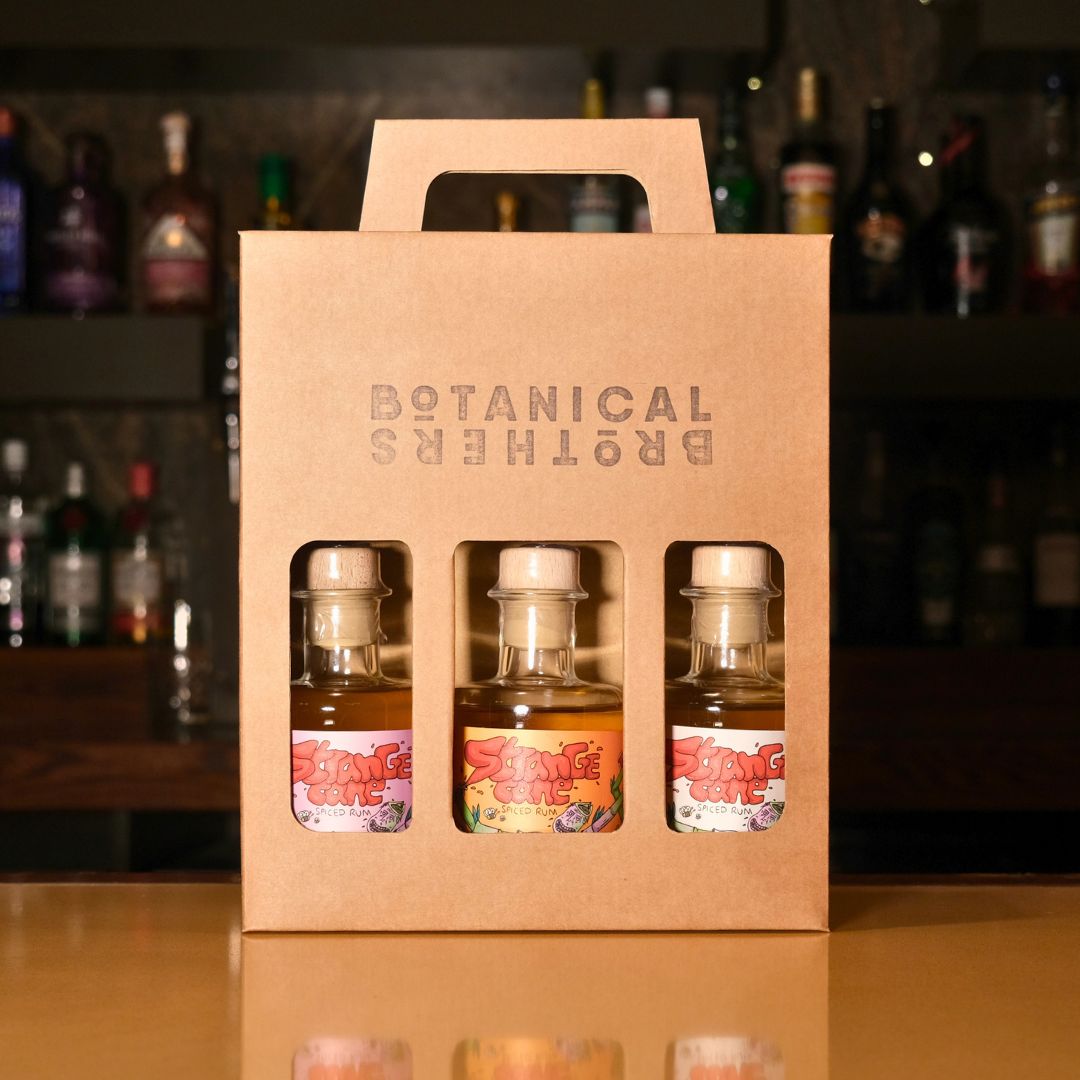 3 20cl Bottle Gift Pack - Strange Cane Spiced Rum