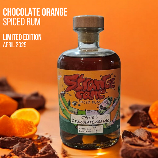 LIMITED EDITION Cane's Chocolate Orange - Strange Cane Spiced Rum (50cl)