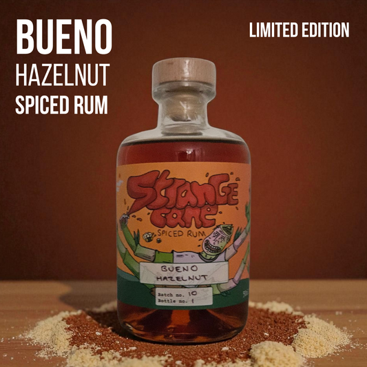 LIMITED EDITION Bueno Hazelnut - Strange Cane Spiced Rum (50cl)