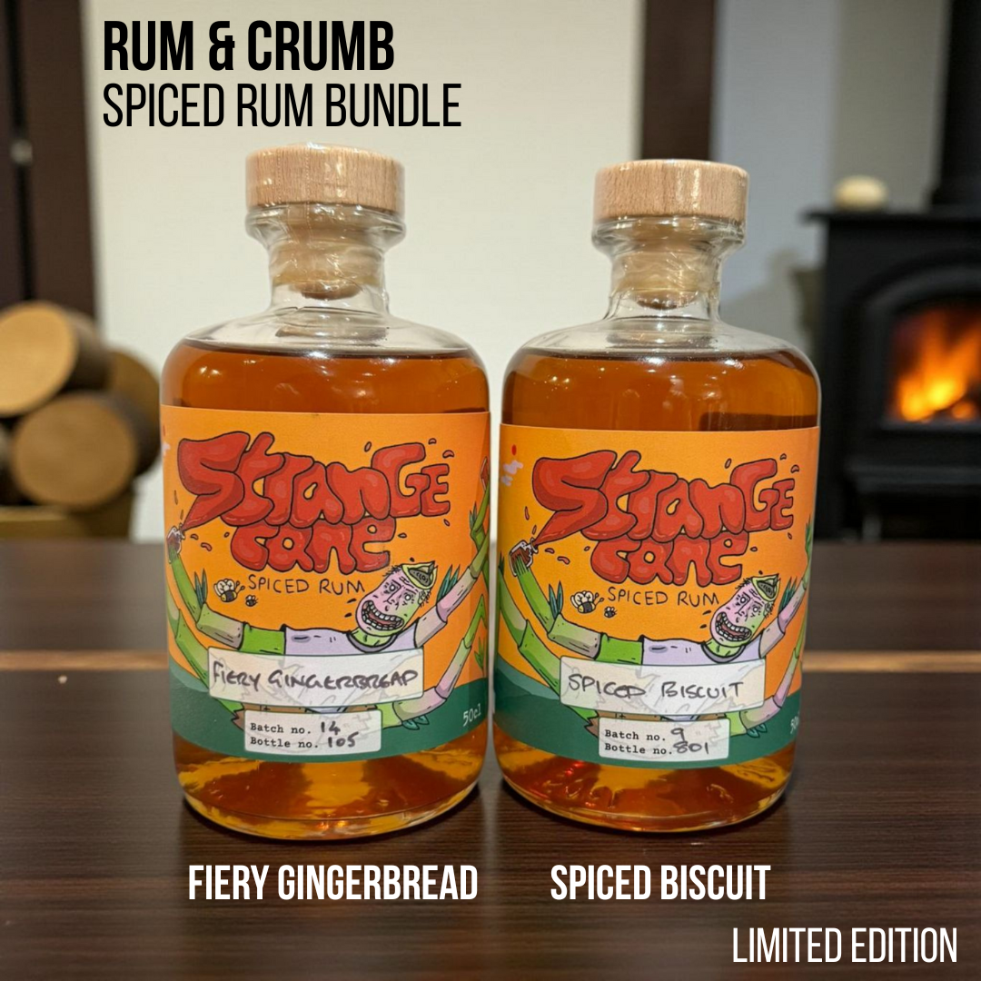 Rum & Crumb Bundle - Spiced Biscuit & Fiery Gingerbread Strange Cane Spiced Rum
